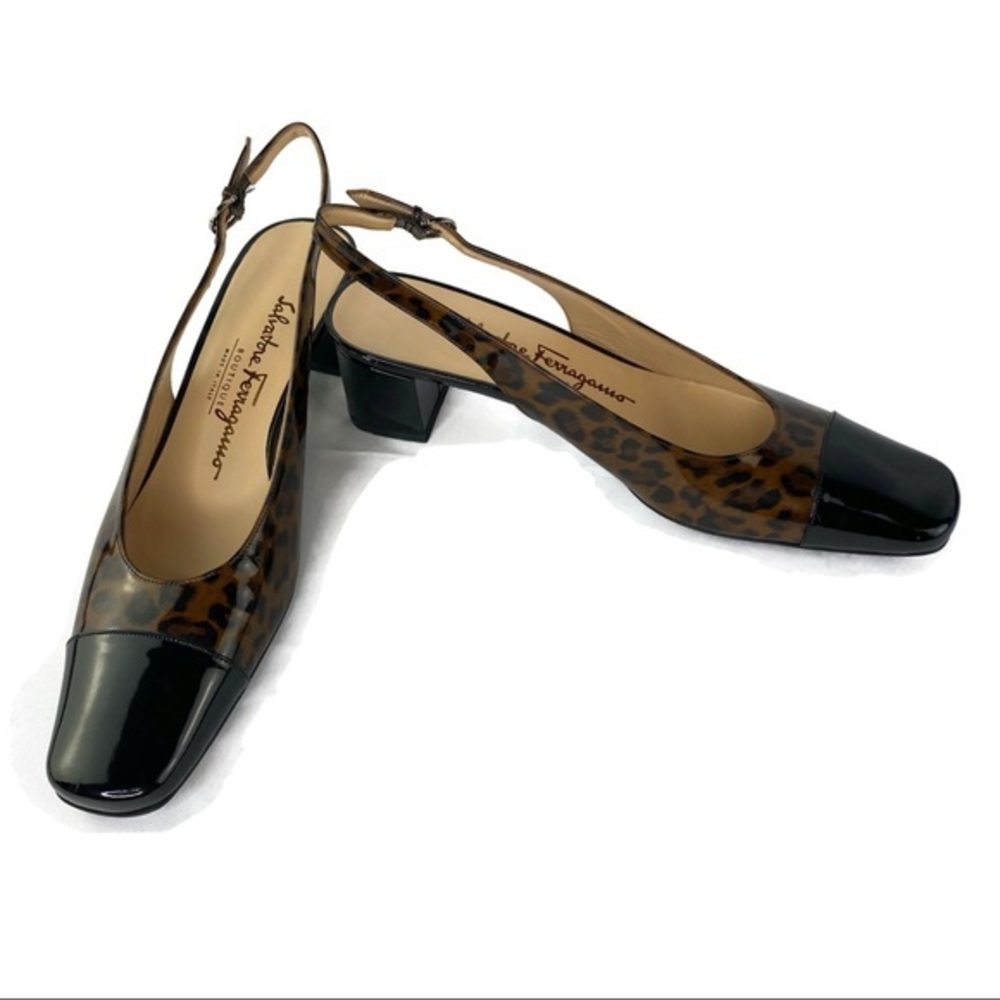 Salvatore Ferragamo Tortoise Shell Sli… - Picture 3 of 10